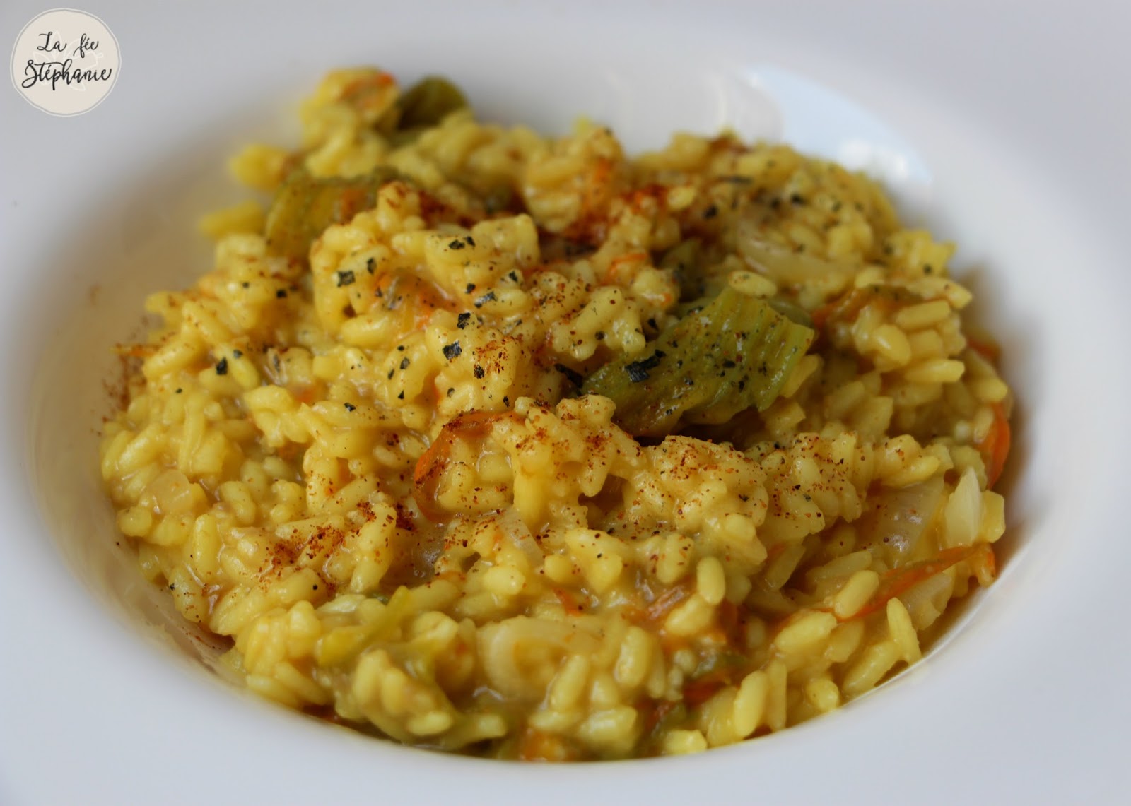 Risotto Aux Fleurs De Courgette Et Au Safran La F E St Phanie